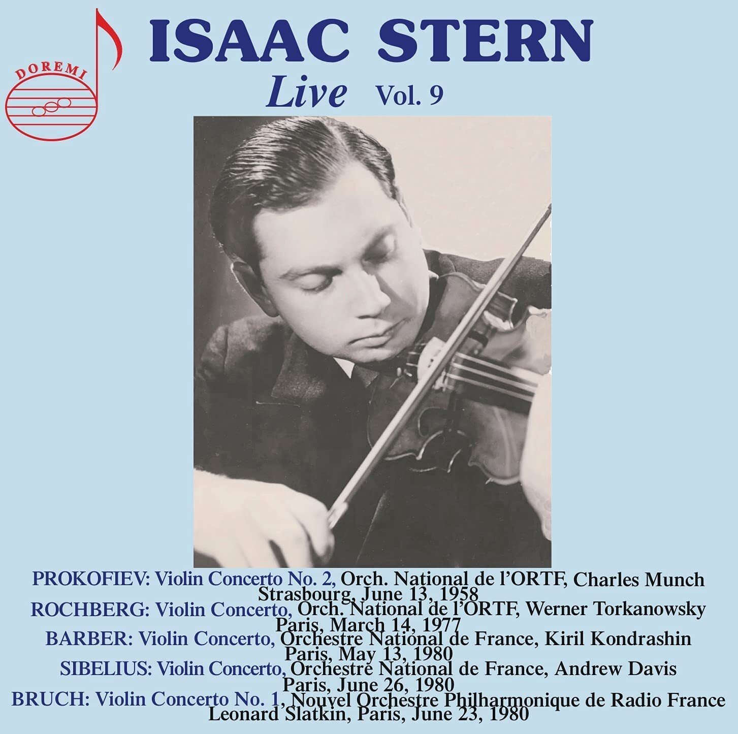 Isaac Stern Isaac Stern: Live - Volume 9 (CD) Album