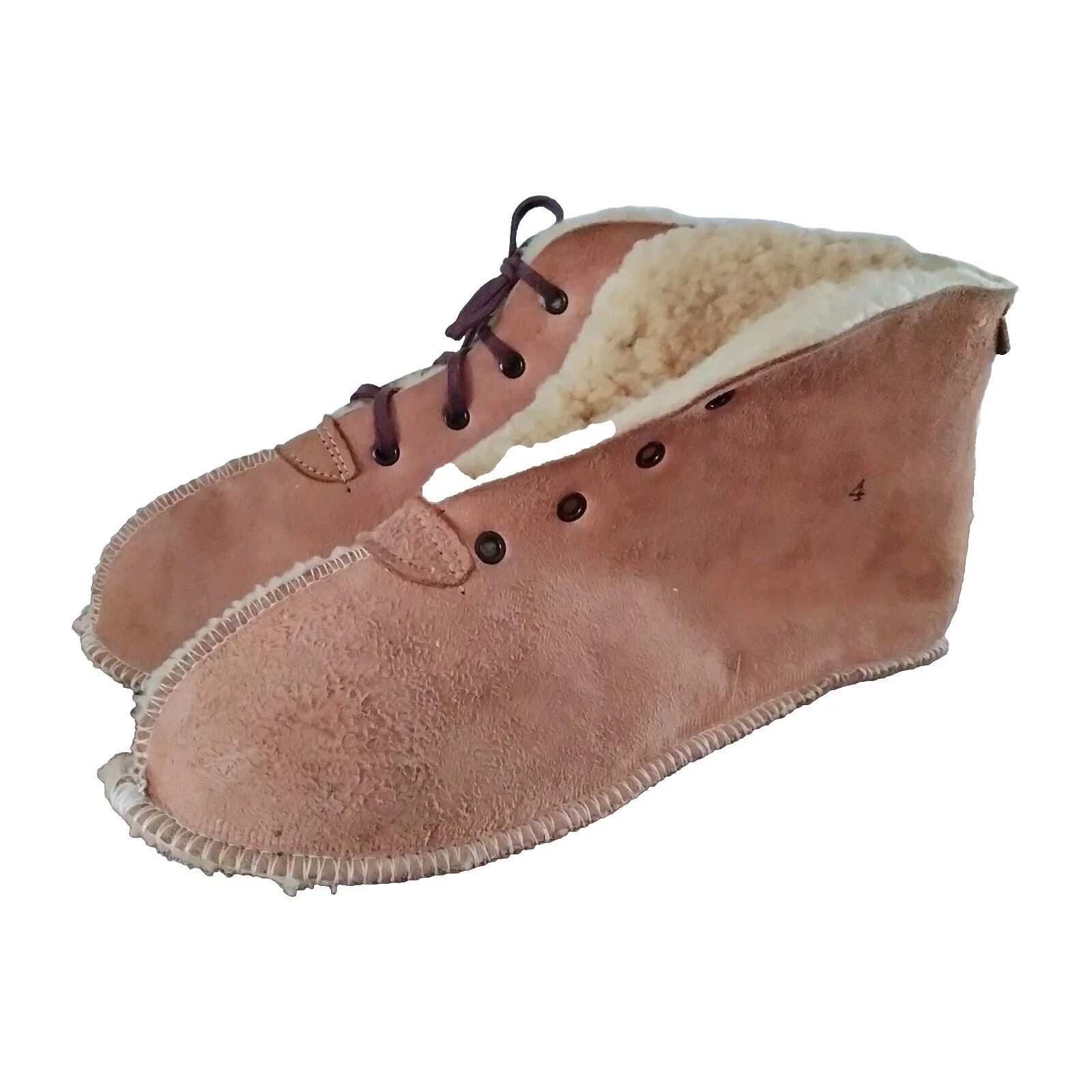 Suede Slippers Vintage Shoes for Women