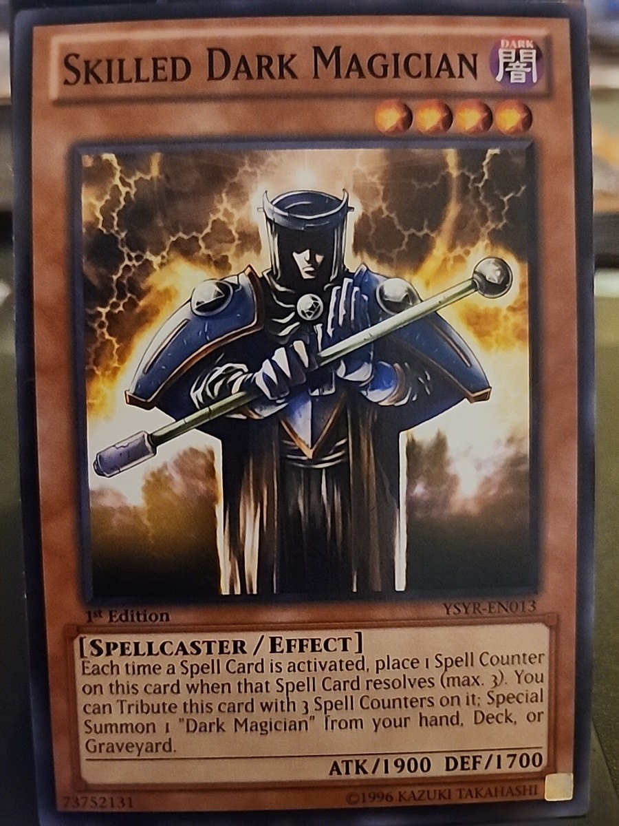 Skilled Dark Magician - 1st Edition - Yugioh Dark Monster