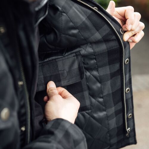 Merlin Axe Hydro Aramid WP Riding Shirt - Grey - Picture 5 of 7