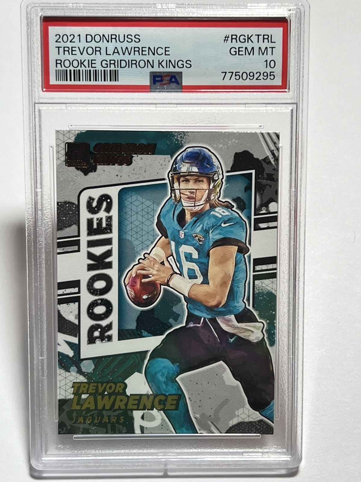 Trevor Lawrence Panini Donruss Rookie Gridiron Kings #RGKTRL Base