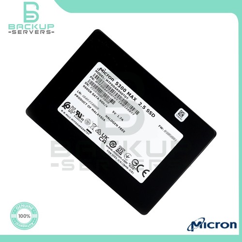 Micron 5300 Max 960GB 6Gbps 2.5" TLC SATA MTFDDAK960TDT Internal SSD - 第 2/3 張圖片