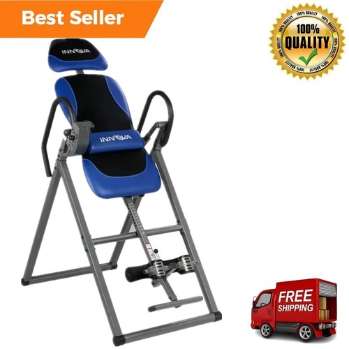 Inversion Table for Gravity Hang - Foldable & Heavy Duty for Back Pain & Fitness