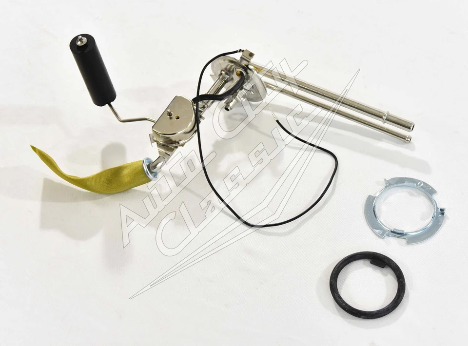 Kit de tanque de gasolina de acero inoxidable para 71-72 Buick GS - Unidad de envío de 2 líneas y correas Foto 4 de 4