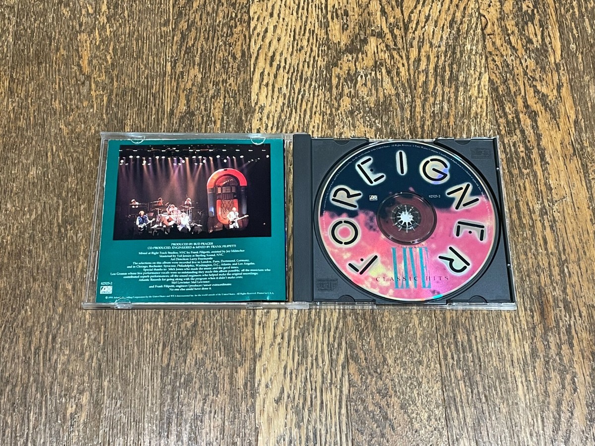 【CD】クラシック・ヒッツ/フォリナー Foreigner CD - Classic Hits Live - Atlantic 1993 | eBay
