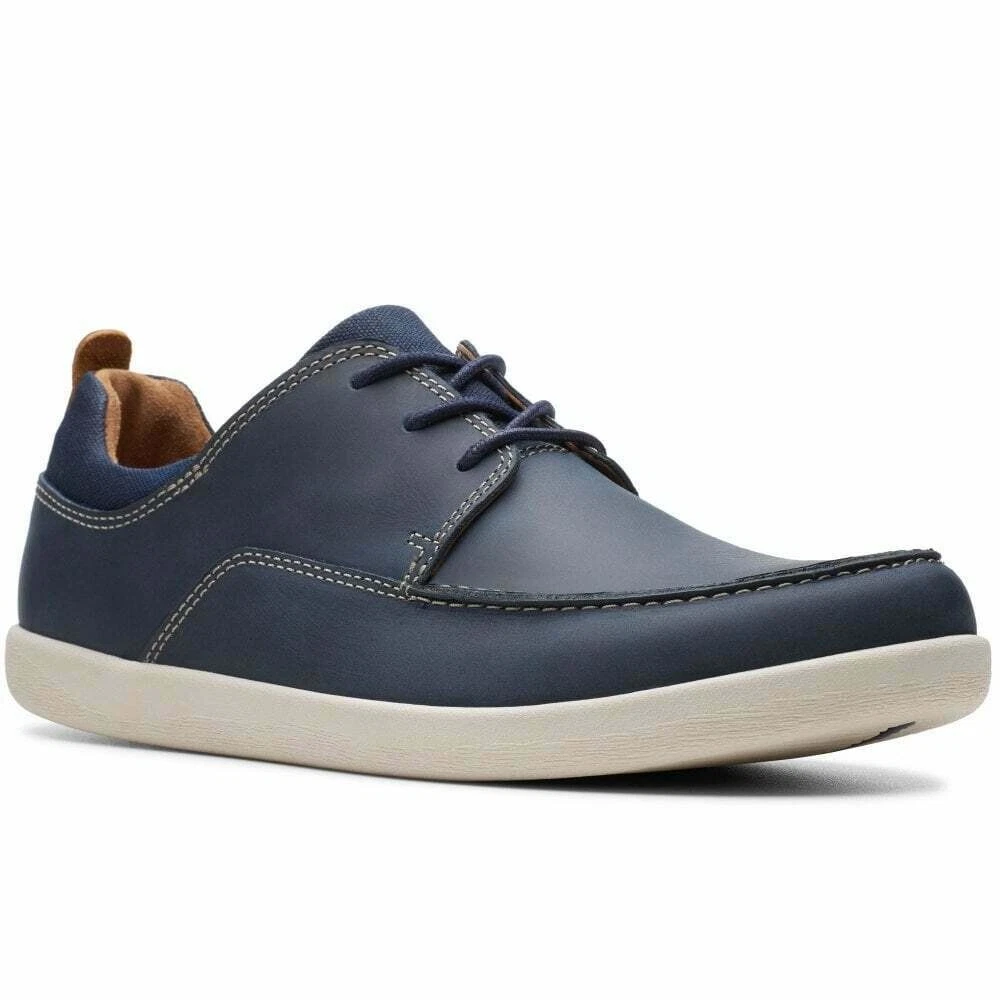 Clarks Un Lisbon Lace Navy Men s Casual Shoes UK 6.5 8 Brand New in Box