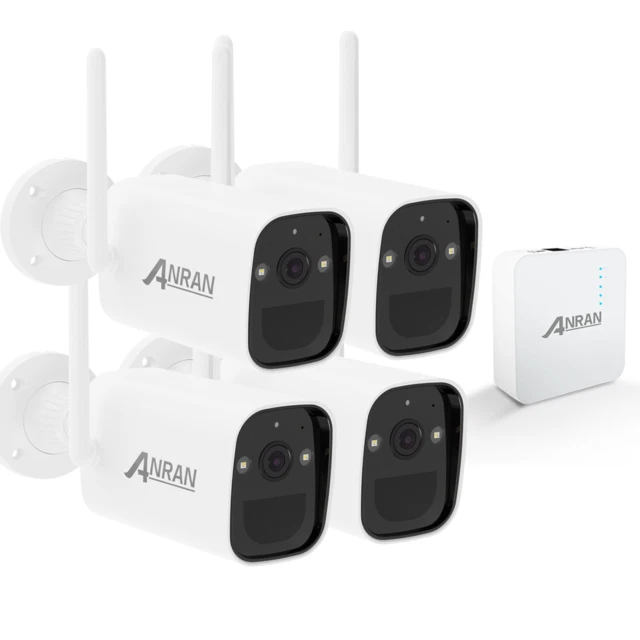 Sistemas ANRAN Hogar CCTV 4 cámaras incluidas