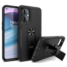 Shockproof Hybrid Armor Back Hard Stand Case Cover For OnePlus Nord N20 5G