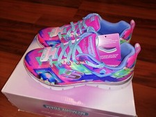 Skechers Skech Appeal 2.0 Cutie Color Youth Girls Back to School Shoes Size 2.5