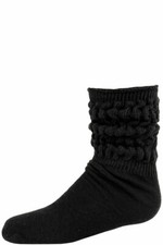 Millennium Kids' Slouch Socks - 1 Pair - Black