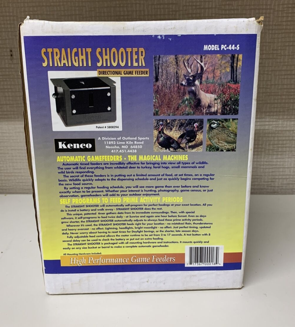 Kenco Straight Shooter Directional Game Feeder Pc44S eBay