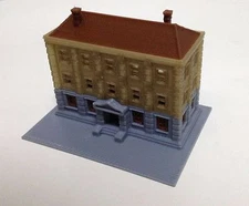 Outland Models Train Railroad City Hall / Government Department Z Scale 1:220