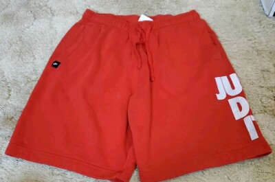 Mens Nike Just Do It Fleece Short Size Medium With Pockets