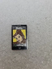 Disney Trading Pin Belle Calling Princess Hidden Mickey Mobile Cell Phone