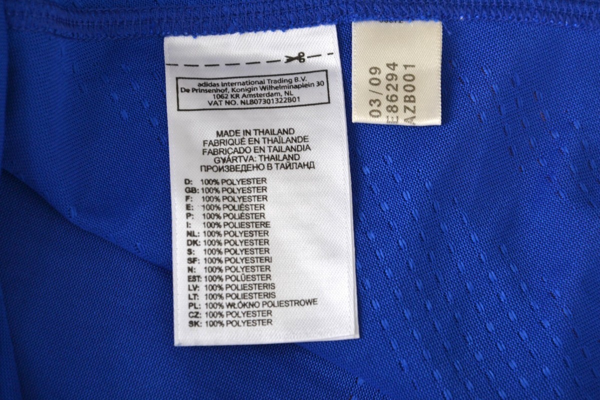FRANCE 2009/2010 HOME FOOTBALL SHIRT JERSEY ADIDAS SIZE M WOMEN