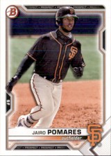2021 BOWMAN DRAFT SAN FRANCISCO GIANTS - JAIRO POMARES #BD-45