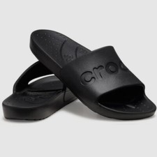 NWT Crocs Unisex Slide Black Size M7/W9