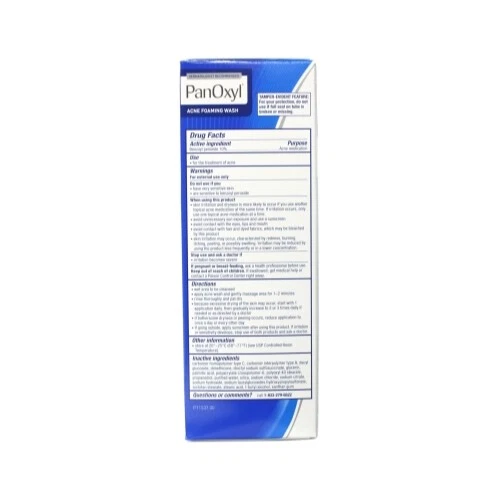 Panoxyl Benzoilo Peróxido Espumoso Acné Lavado 10% 5.5oz - Nuevo - Imagen 3 de 4