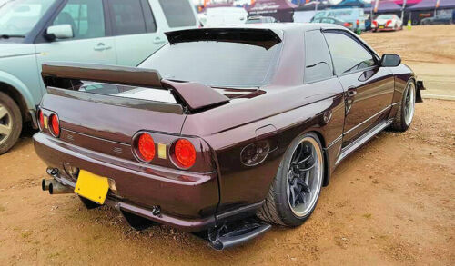 For Nissan Skyline R32 GTR FRD Type Carbon Fiber Rear Spoiler Wing Gurney Flap - Bild 2 von 12