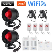 KERUI Wireless Home Alarm Security System Garage Door Sensor PIR Motion Detector