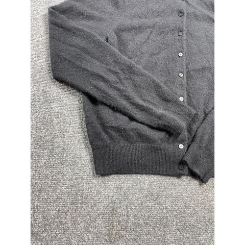Alex Marie Women's Black Cardigan Sweater Cashmere Button Closure Size L - Picture 4 of 16