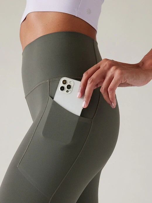 Athleta XXS Salutation Stash High Rise Tight Leggings