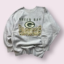 Vintage Men  s Green Bay Packers NFL Champion Reverse Weave Sweatshirt Size M 90s