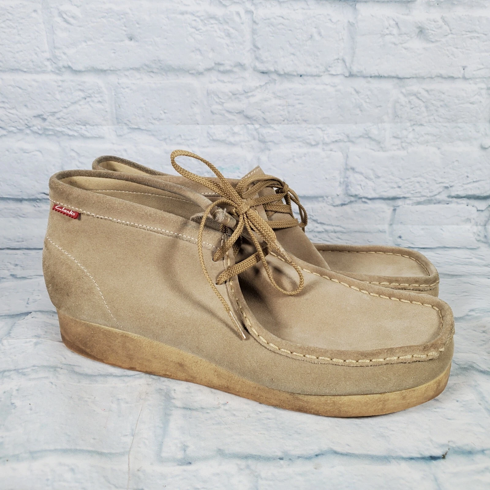 Stivali Clarks Stinson Hi Chukka da uomo beige taglia 10 5 M 78733