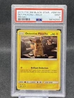 2019 P.M. SM Black Star Detective Pikachu-Holo Promo PSA 9