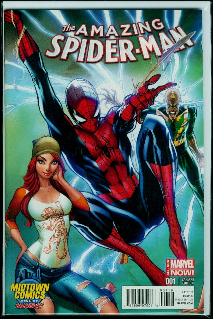 Marvel Comics The Amazing SPIDER-MAN #1 Midtown Comics