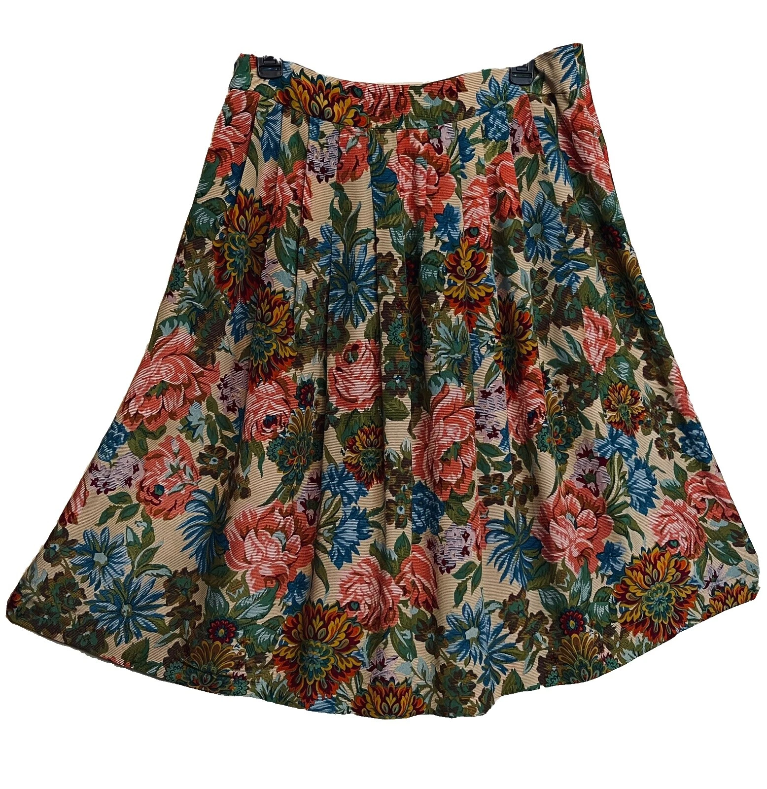 Faldas para mujer Anthropologie florales de seda línea A