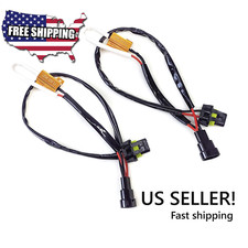 9006 9006xs Led Xenon Hid Fog Lamp Load Resistor Wiring Harness Cree 5050 Relay