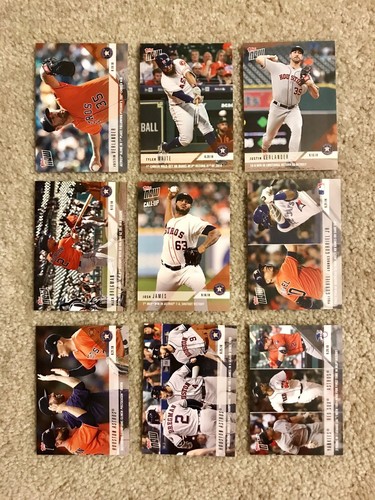2018 TOPPS NOW Houston Astros Season / ALDS / ALCS 62-Card Set / Lot - Picture 5 of 7