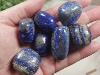 6oz Lot Lapis Lazuli Tumbled Stones P