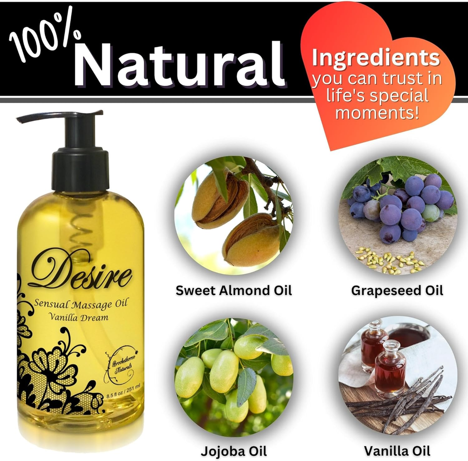 Desire Sensual Massage Oil Best Massage Oil for Couples Massage All