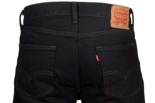 Jean homme Levi's 505 coupe originale jambe droite zippée mouche 100 % coton - Photo 1 sur 30