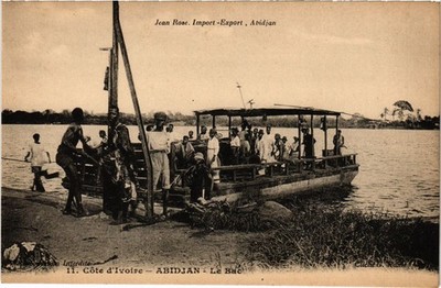 PC IVORY COAST ABIDJAN LE BAC (a76015)