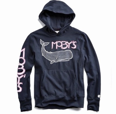   RARE AF Moby s Whale Hoodie in Navy/ Todd Snyder  ~medium Hamptons