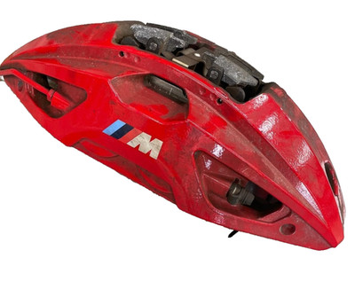 2021 2022 2023 BMW M550I FRONT RIGHT M-SPORT BREMBO BRAKE CALIPER RED 883495002