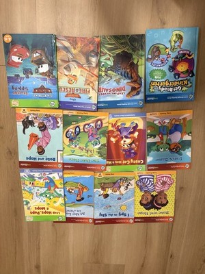 LeapFrog LeapReader Learn-to-Read Paperback Lot of 12 Illustrated Books Ages 4-8