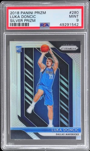 Luka Doncic 2018 Panini Prizm Luka Doncic #280 Silver Prizm