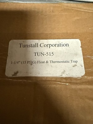 Tun-515 1-1/4(15 psig) Tunstall corporation