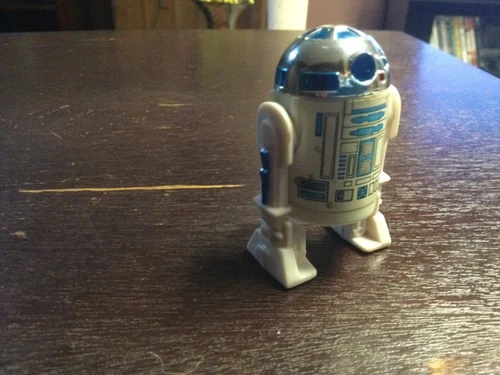 VTG  1977 Kenner Star Wars Figure R2-D2 Complete Original Head Clicks Hong Kong