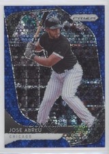 2020 Panini Prizm Quick Pitch Blue Donut Circle Prizm 52/199 Jose Abreu #61 0q3