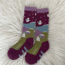 Merino Wool Ski Socks Kids, Knee-high Warm Thermal Snowboard Skating Hylaea