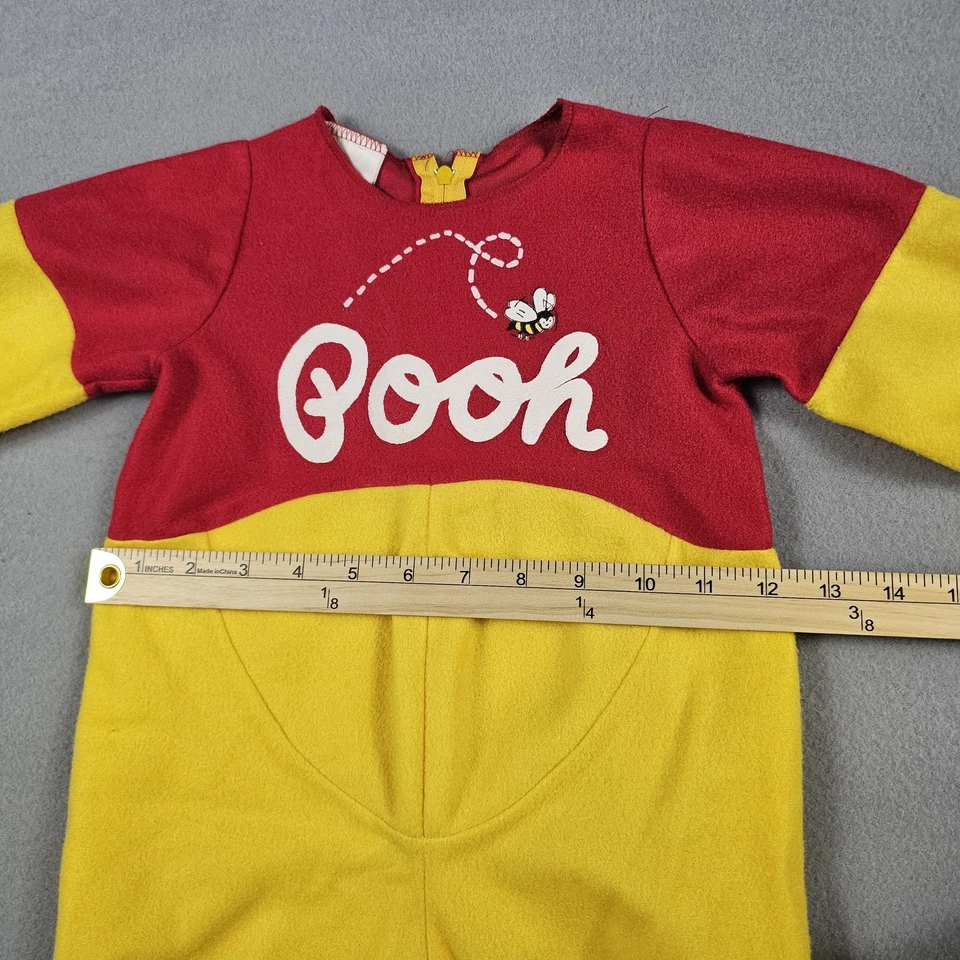 Vintage Disney Catalog Pooh Fleece Romper Infant 6-12 Months Costume USA Foto 3 de 4