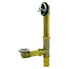 Trip Lever, Gold, Pipe 1-1/2" Dia.,  35201