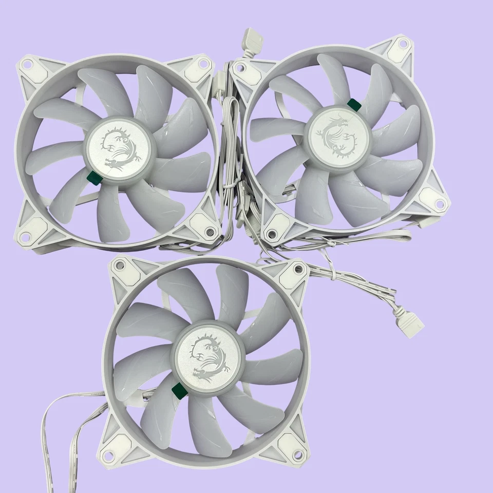 MSI MAG CoreLiquid E360 White AIO ARGB CPU Liquid Cooler 306-7ZW6E28-C24 #MP3068 - Image 3 of 4