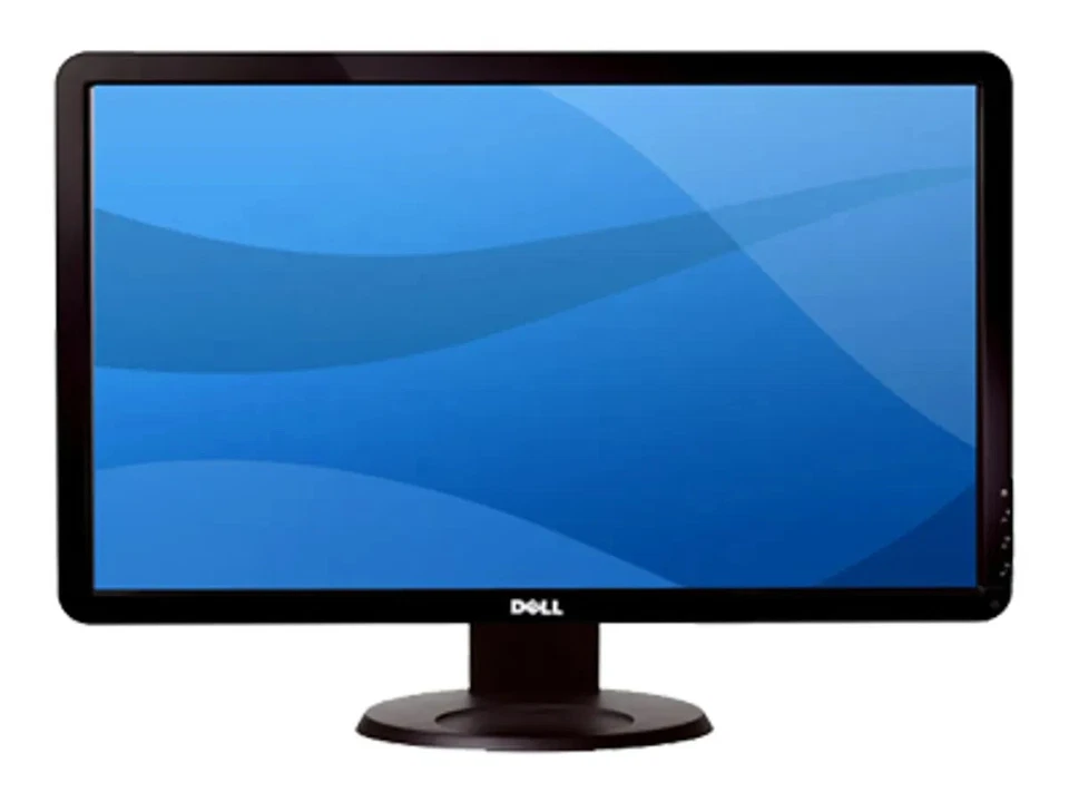 24 inch Dell Monitor S2409W 1920x1080 HDMI DVI VGA Audio 5ms 300 cd/m2 80000:1 - Image 2 of 4