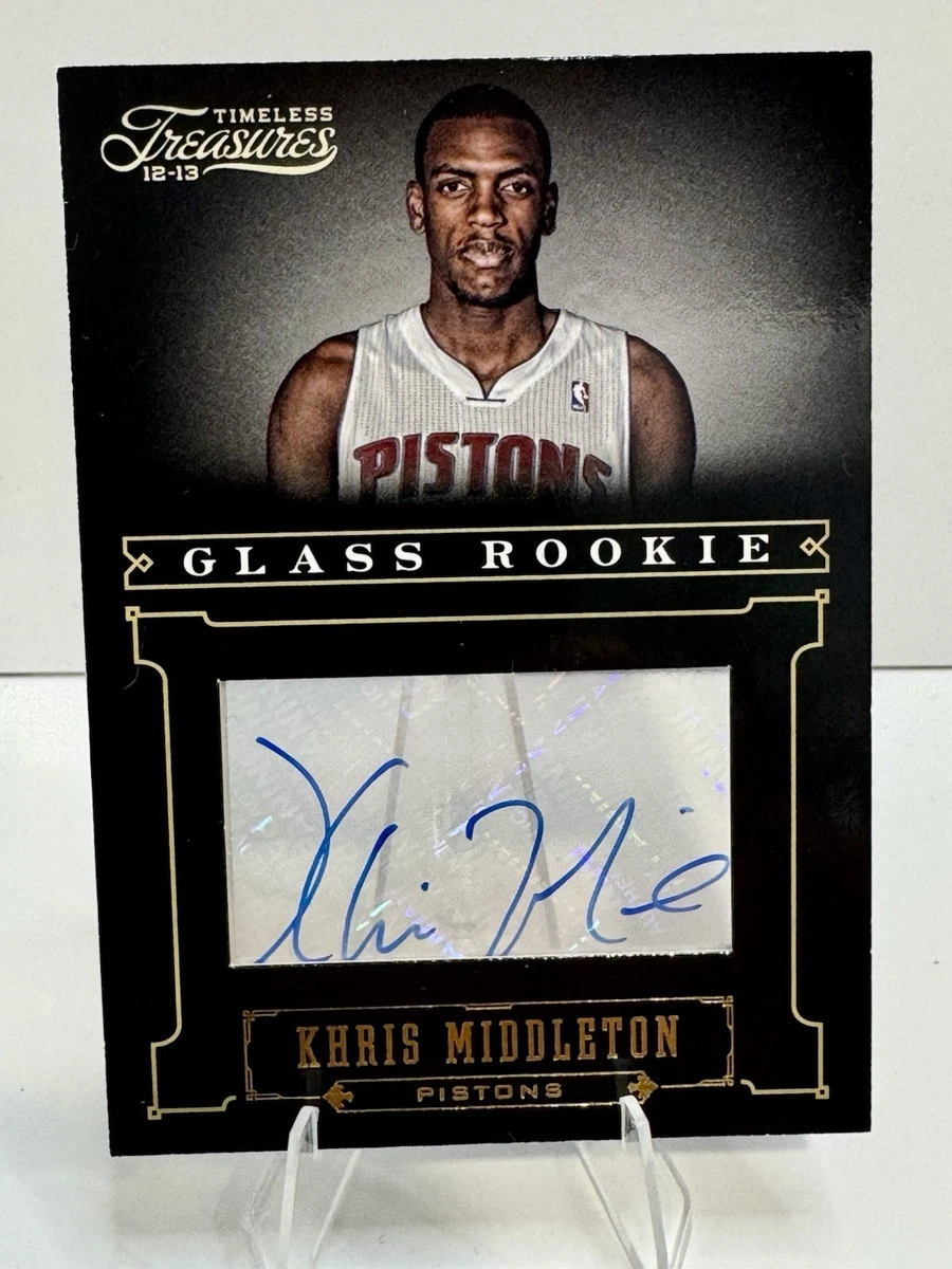 Khris Middleton Basketball Autographed Sports Trading Cards 